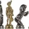 Grand Jeu d'Echecs Napoléon en Métal