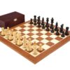 Echiquier et Jeu d'Echecs en Bois Avec Son Coffret de Rangement I