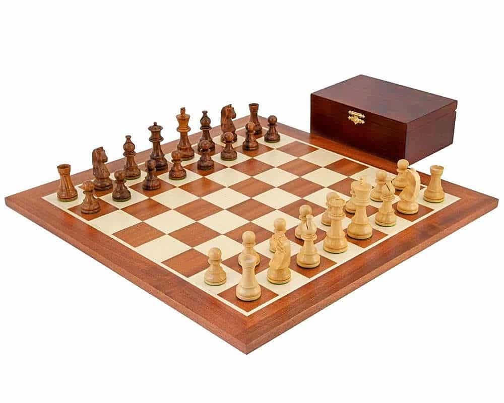 Jeu d'échecs en bois - Jeu d'échecs - Achat & prix