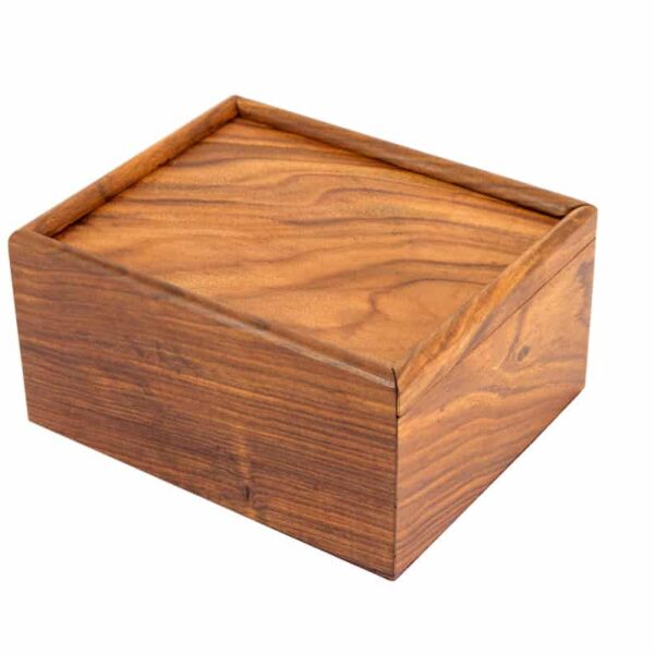 Coffret de Rangement Jeu d'Echecs en Bois - Roi 7,5 cm