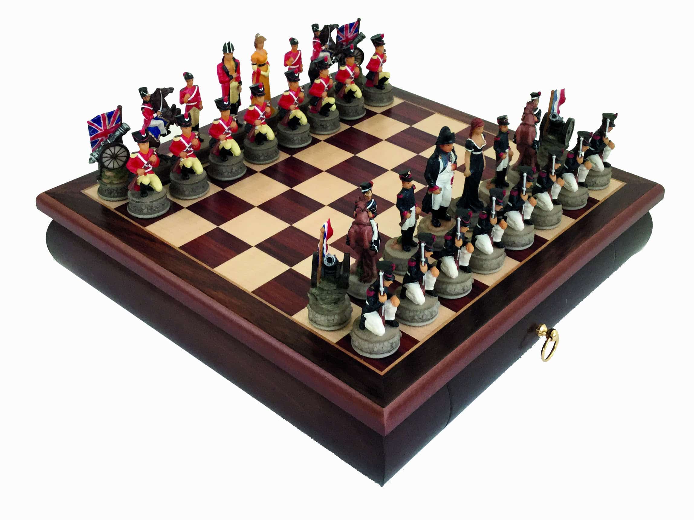 Jeu D’échecs Magnétique 3 En 1 Bois – Échiquier Pliable Avec Dames Et Backgammon
