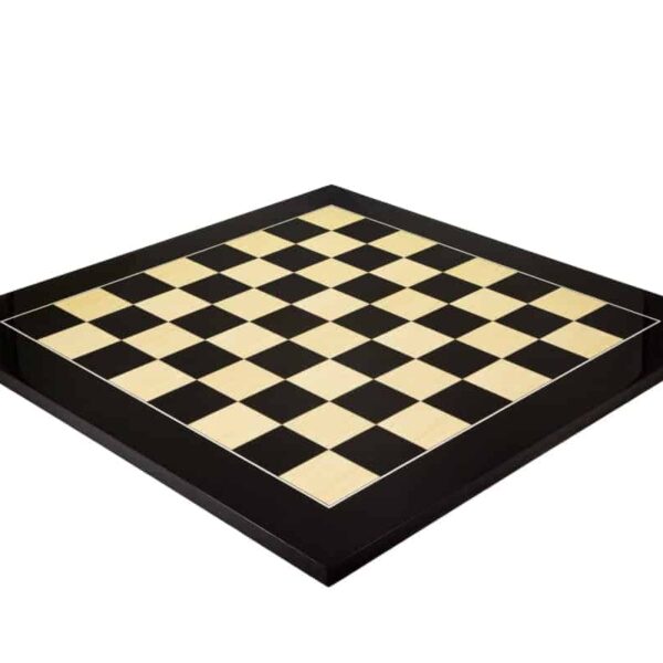 Echiquier en Bois d'Anegre Noir et Erable