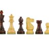 Pièces Echecs King 44 en Bois de Sheesham et Buis