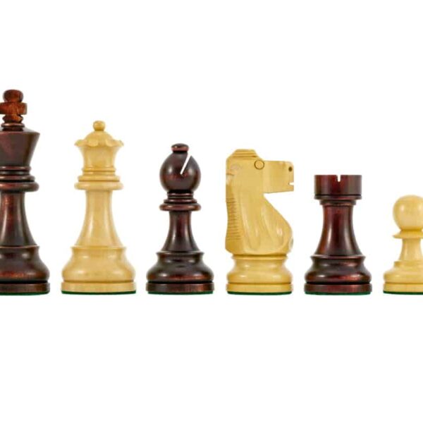 Pièces Echecs King 44 en Bois de Sheesham et Buis