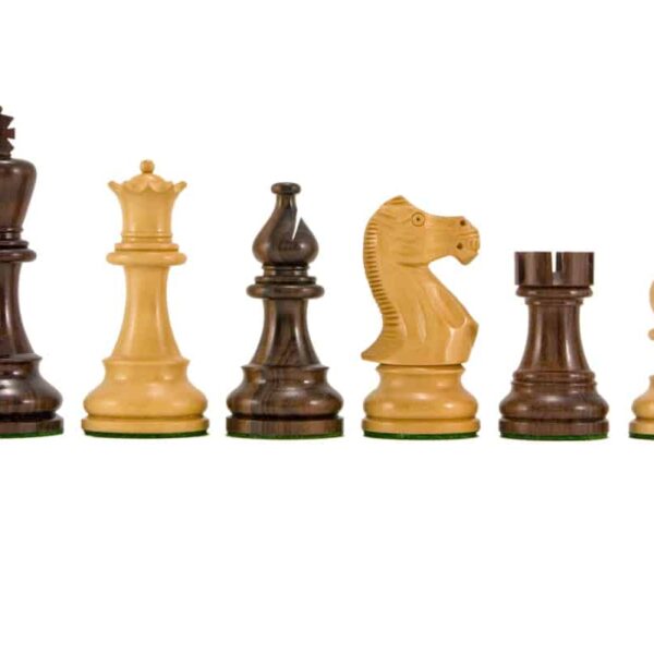 Pièces d'Echecs King 45 en Bois de Rose