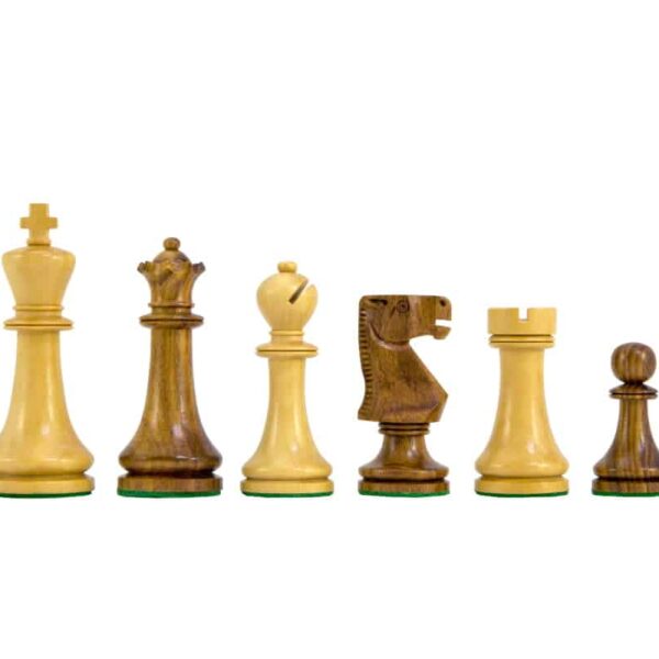 Pièces Echecs Queen 1 en Bois de Rose Doré
