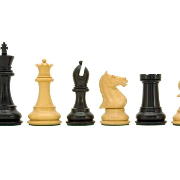 Pièces Echecs Souverain 2 en Bois d'Ebène