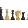 Pièces Echecs King 7 en Bois de Rose et Buis