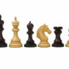 Pièces Echecs King 8 en Bois de Rose et Buis