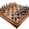Ensemble Pirates Jeu d'Echecs avec Rangement en Similicuir
