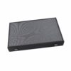 Backgammon Pliable Grille Argentée et Bois