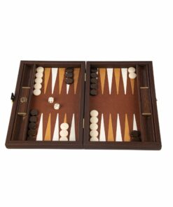 Très ancien grand jeu de backgammon -dames anglaises de bistrot
