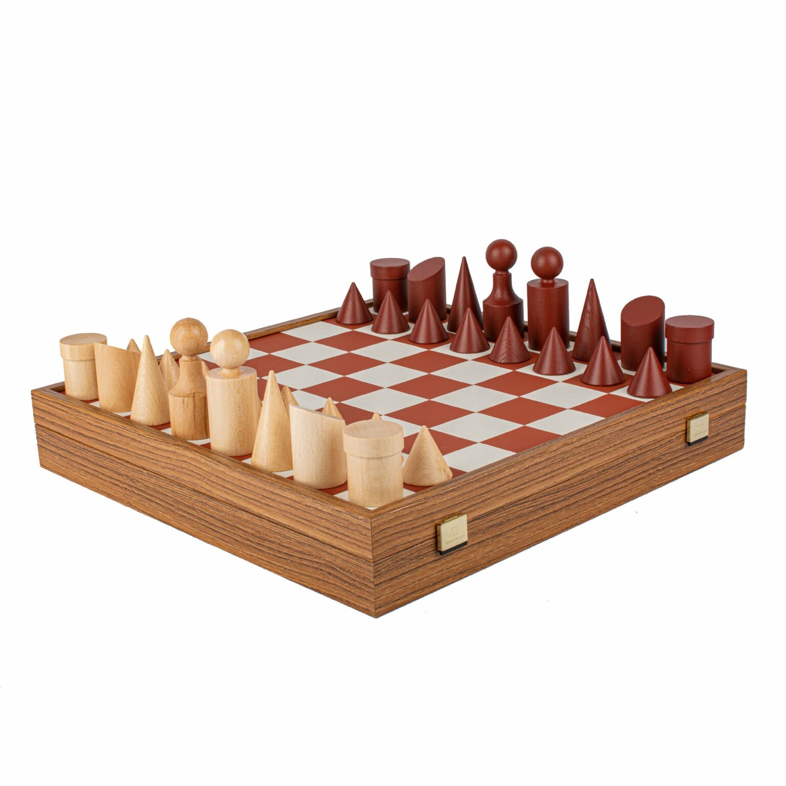 Naef Bauhaus Pièces d'échecs en bois Josef Hartwig