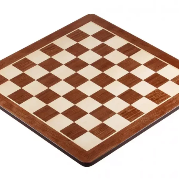 Ensemble d'Échecs de Tournoi N°5 avec Plateau Incrusté et Pièces German Knight