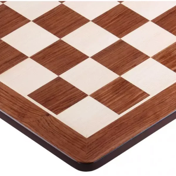 Ensemble d'Échecs de Tournoi N°5 avec Plateau Incrusté et Pièces German Knight
