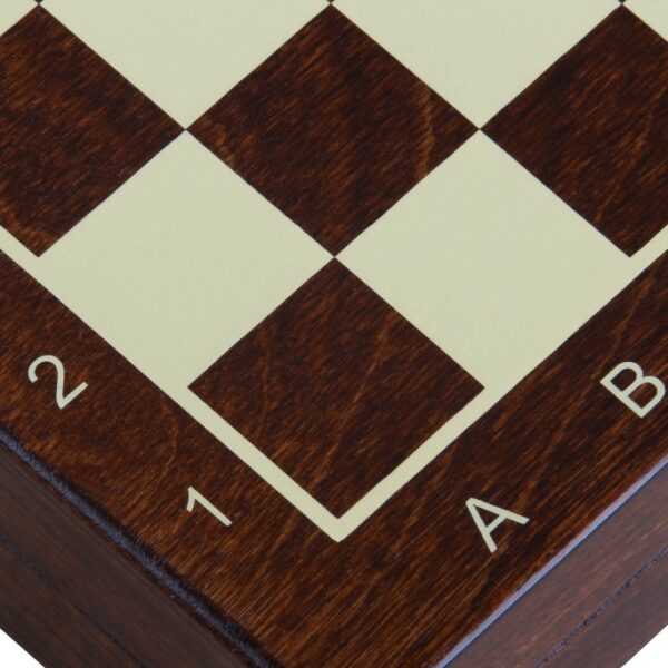 Échecs Magnétiques Mini – Jeu d’Échecs de Voyage Compact en Bois avec Pièces Staunton
